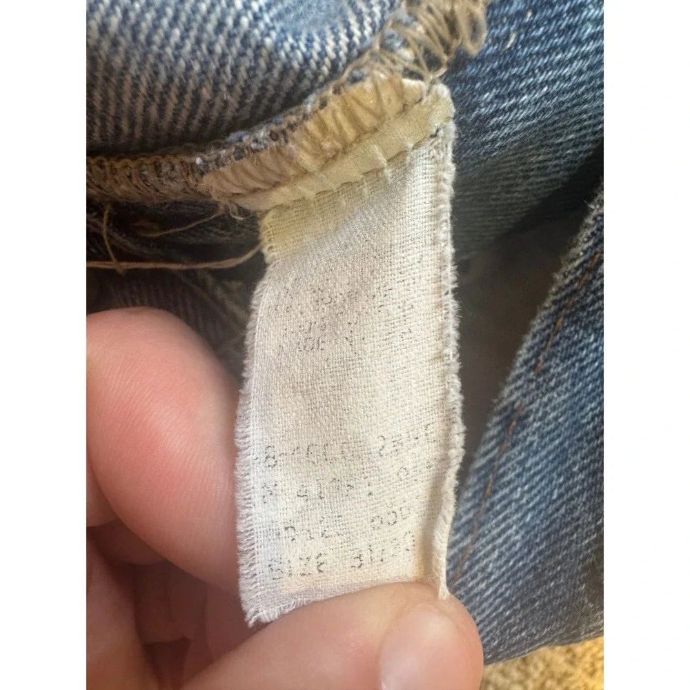 Vintage Polo Ralph‎ Lauren Dungarees Mens 31x30 Blue Denim Jeans Made in USA
